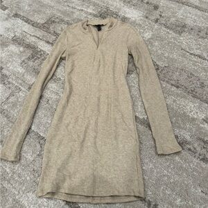 Long Sleeve Sweater Dress